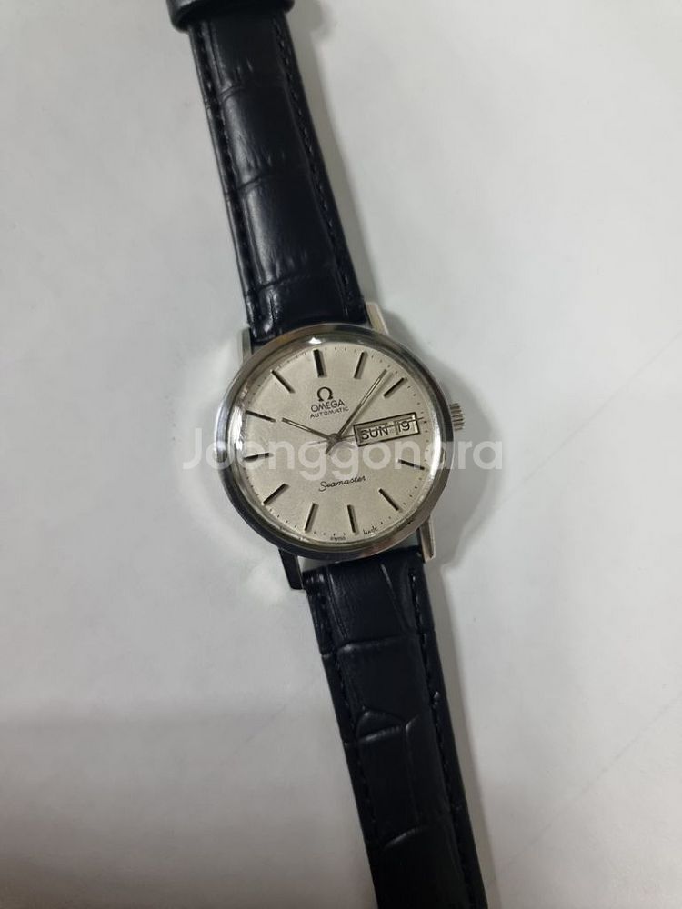 OMEGA 정품 오메가 시계 씨마스터 자동36mm 오버--0