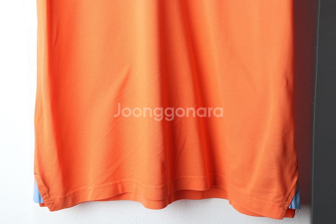 (L-XL) 타미힐피거 반팔 카라 티셔츠 주황--3