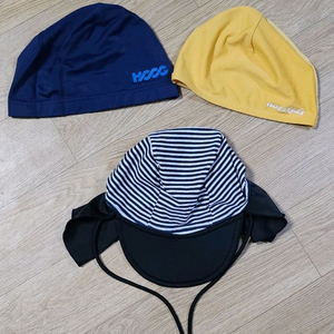 키즈 유아동 수영모 3개 일괄