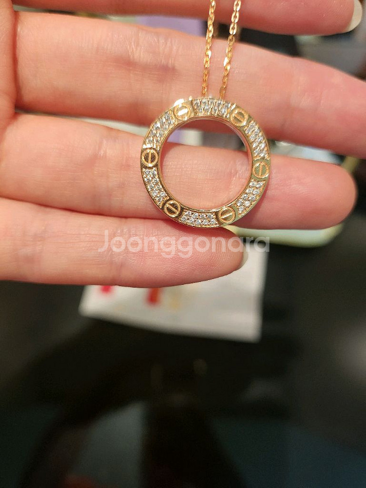 18k 목걸이--0