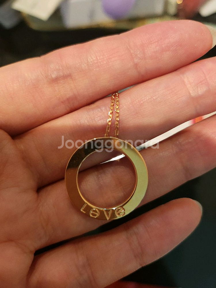 18k 목걸이--1