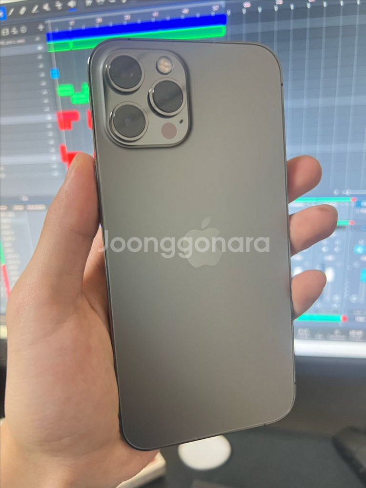 아이폰 12 Pro Max 256 베터리 100%--4