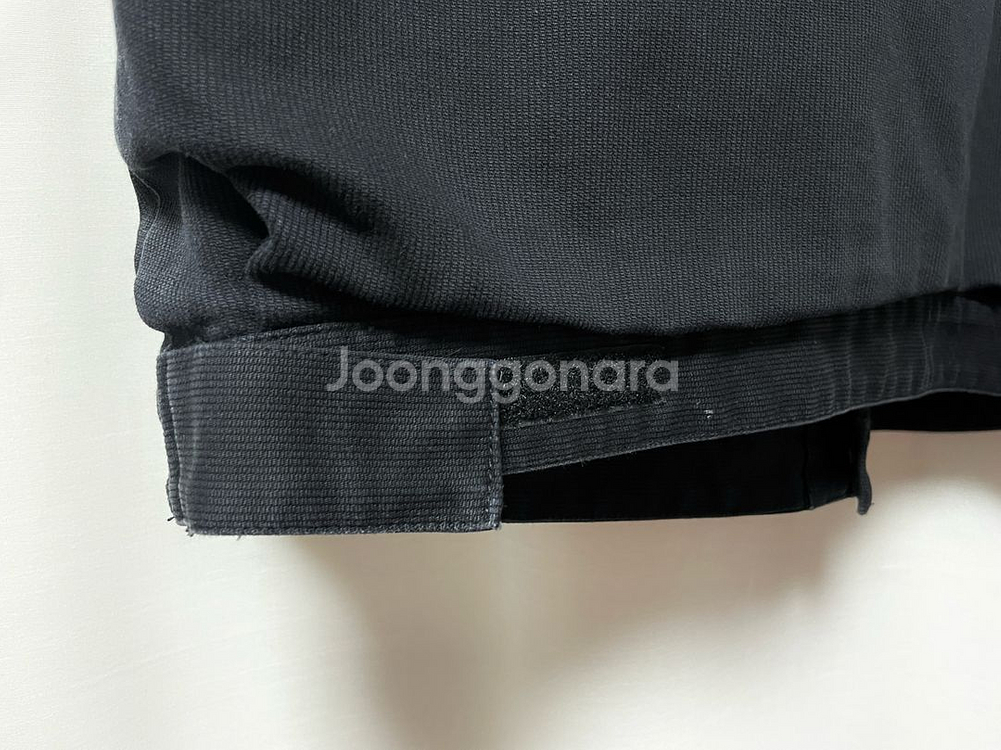 네이버후드 오일줌 10주년 패치 스컬 메카닉 워크자켓--4