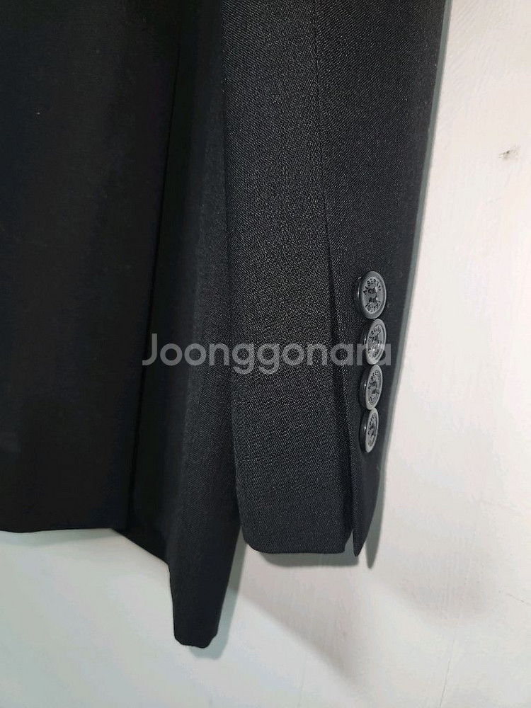 울 SS 블랙 검정 양복 상의 100--3