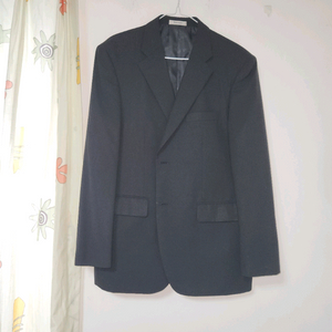 울 SS 블랙 검정 양복 상의 100