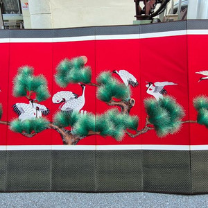 자수병풍
