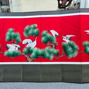 자수병풍