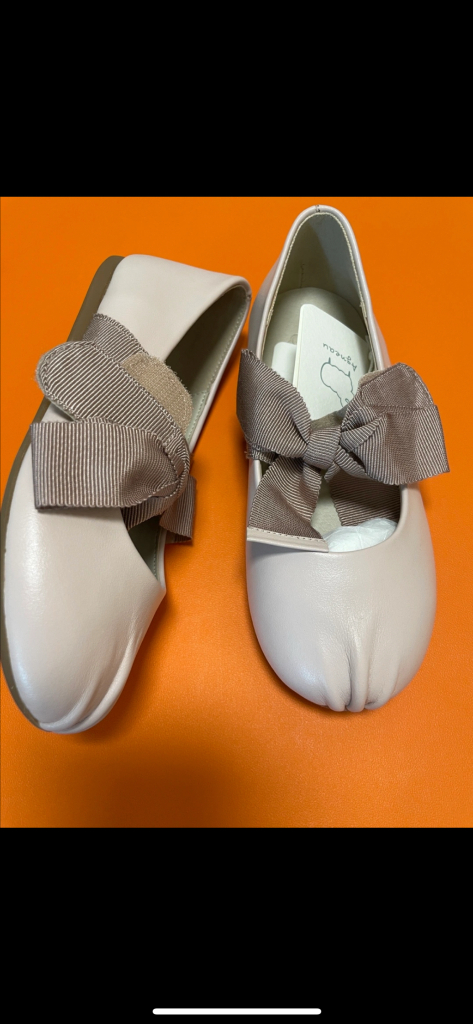 앙뉴 플랫슈즈 170mm 새상품 베이비핑크 이미지