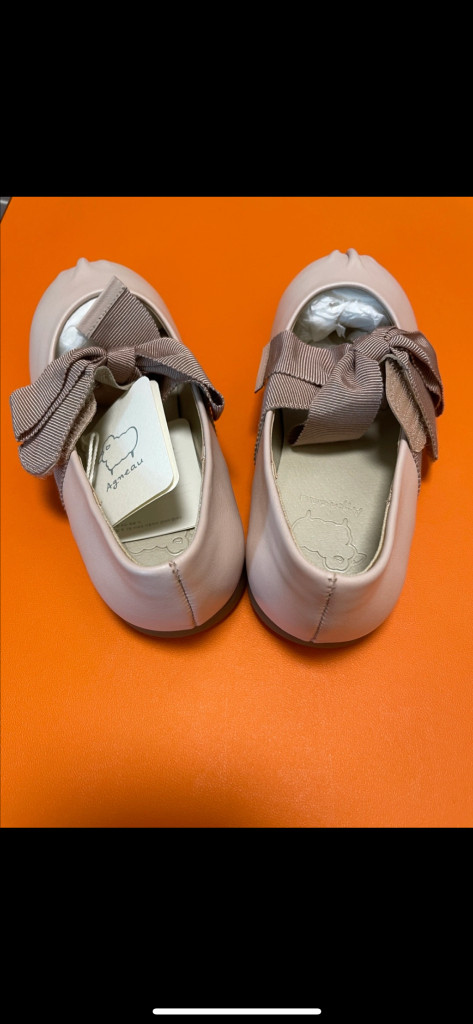 앙뉴 플랫슈즈 170mm 새상품 베이비핑크 이미지