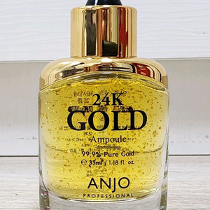 (새상품)앙쥬(프로페셔날)24K골드(앰플)35ml