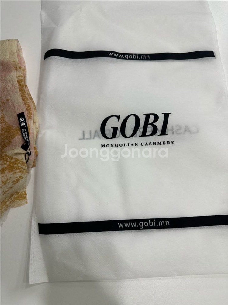 고비 캐시미어 숄--3