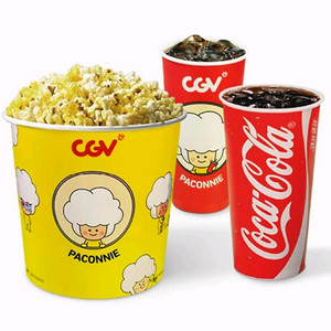 CGV콤보 (팝콘L+음료M2) 50%쿠폰 최저가