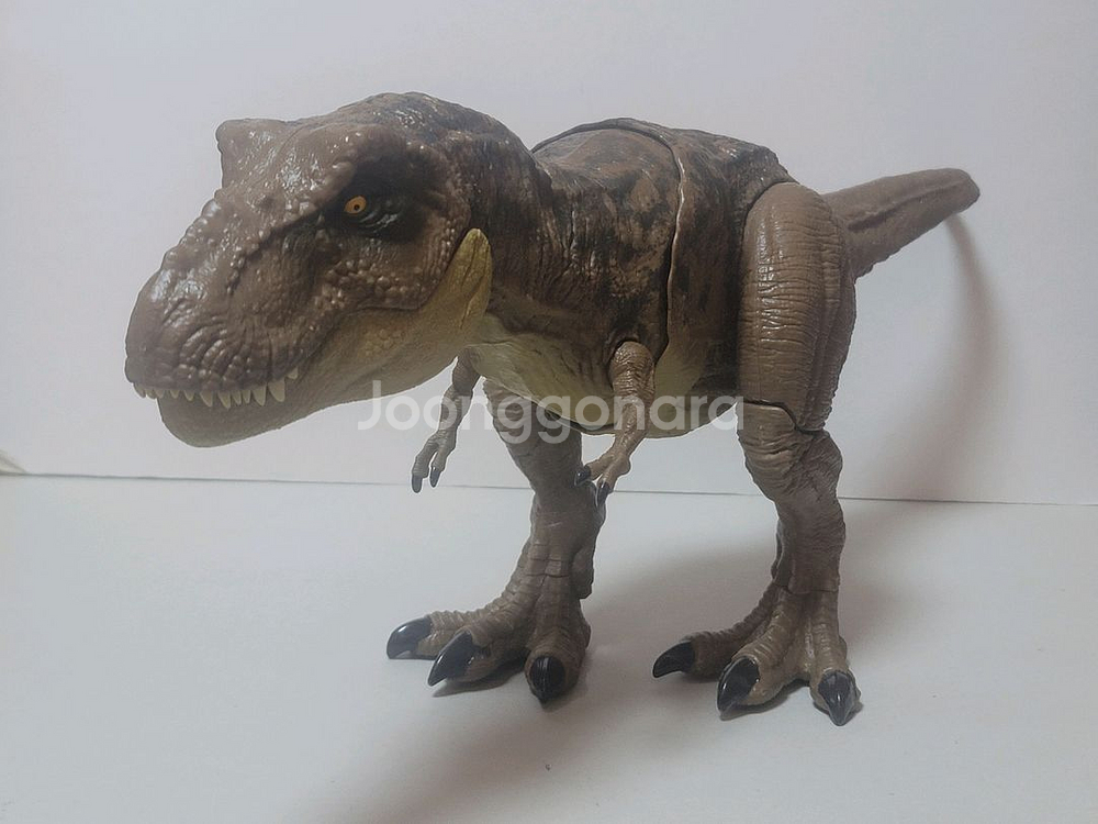 마텔 쥬라기월드 다이노 이스케이프 티렉스 공룡 피규어--0