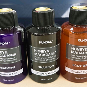 쿤달 허니 샴푸, 트리트먼트, 바디워시, 로션세트