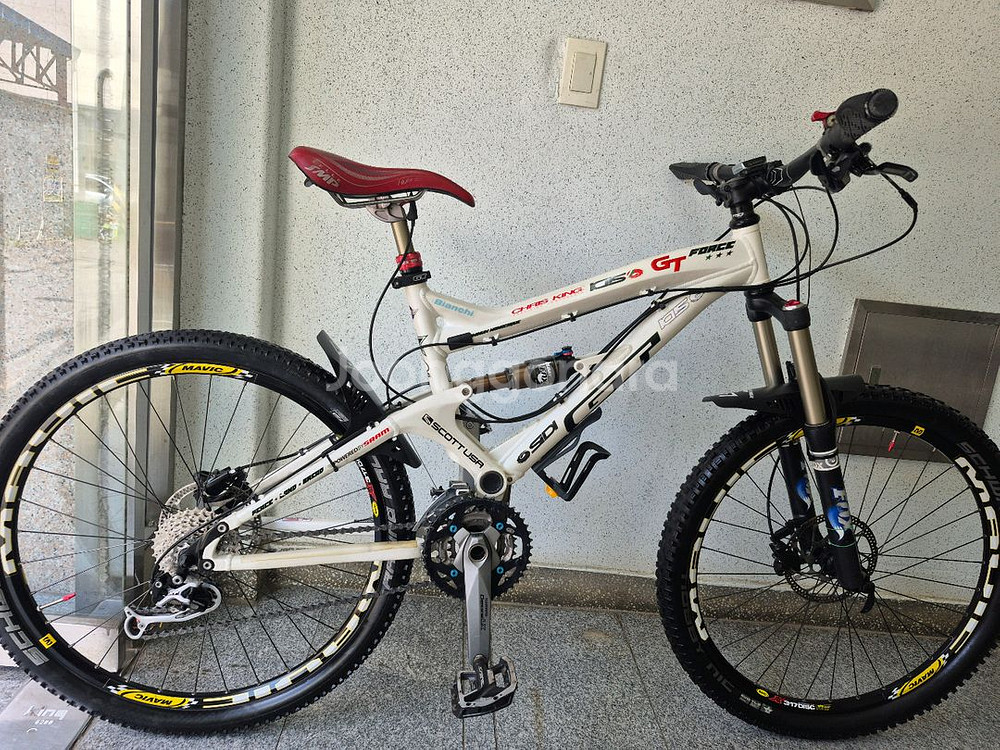 스캇 26인치 다운힐 풀샥 MTB 자전거--0