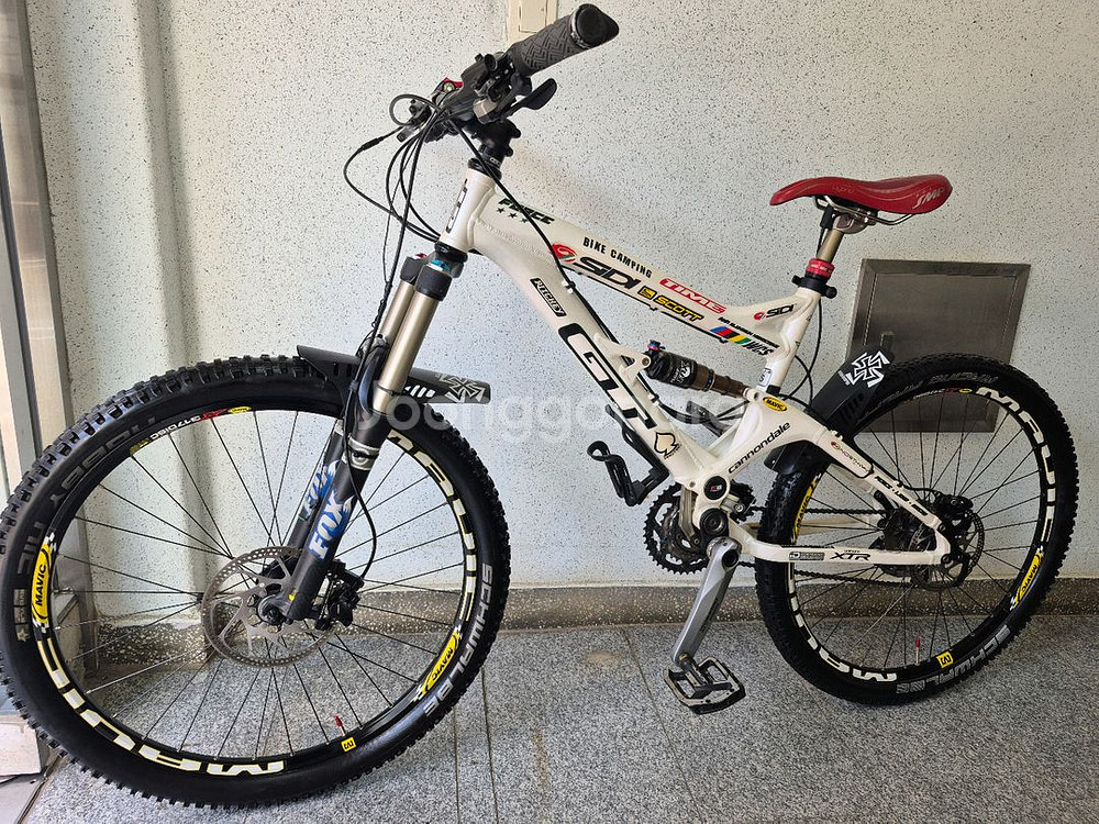 스캇 26인치 다운힐 풀샥 MTB 자전거--1