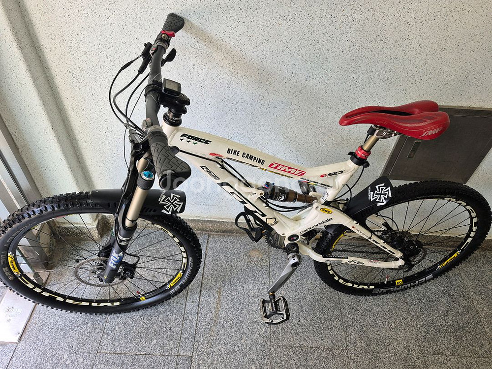 스캇 26인치 다운힐 풀샥 MTB 자전거--8
