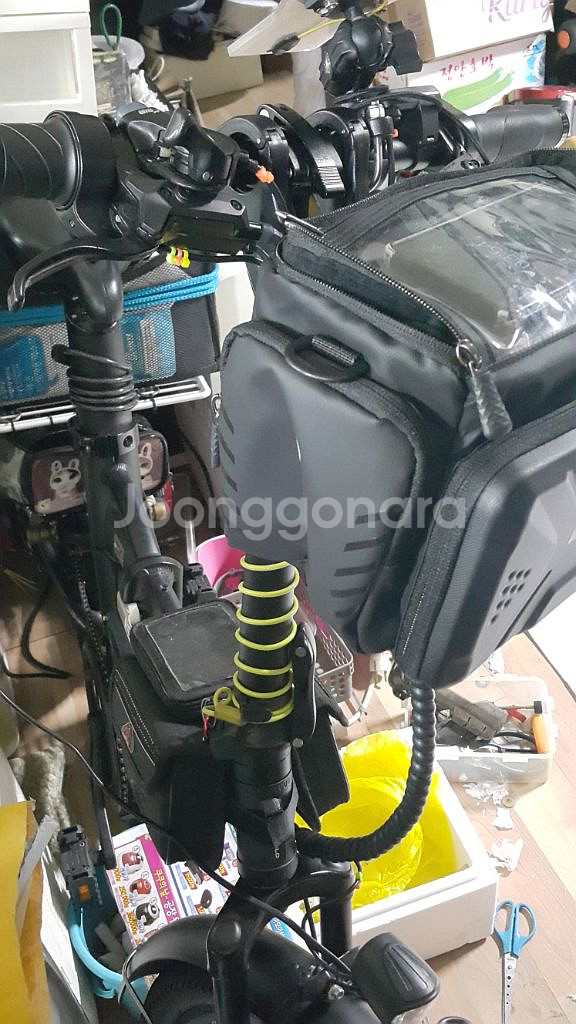 핸들바가방 배달가방 전기자전거 대용량 퀵보드 싸이클 라--0