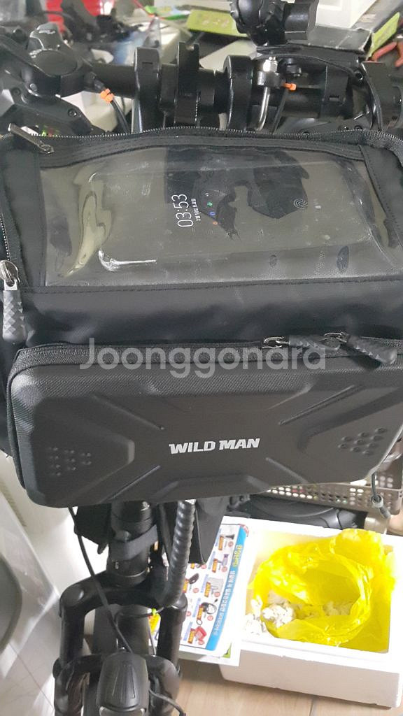 핸들바가방 배달가방 전기자전거 대용량 퀵보드 싸이클 라--2