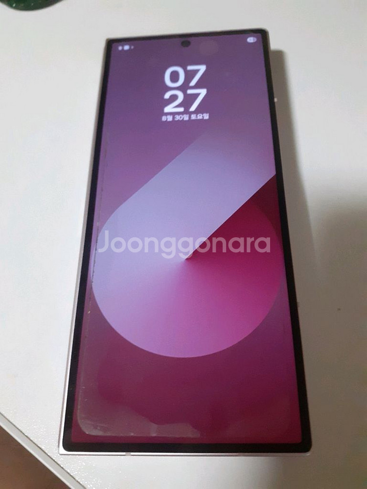 삼성 갤럭시 폴드6 핑크 512GB 최저 던져요--2