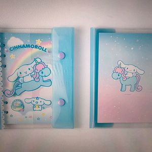 [산리오] 시나모롤 투버튼 6공 다이어리