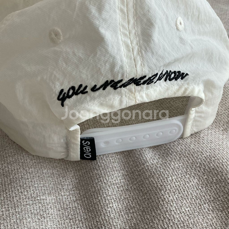 에스이오 us cap 모자 (ivory)--2