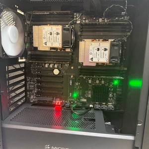 코인 채굴, 다계정 작업장용 고성능 pc 서버컴퓨터