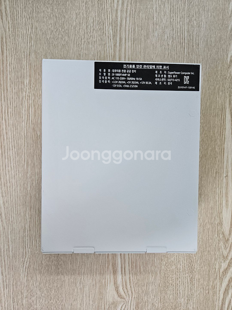 슈퍼플라워 1000W 플래티넘 파워 SF-1000F14--4