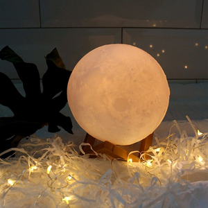 대형 달 무드등 LED 16색 20cm 수면등,조명