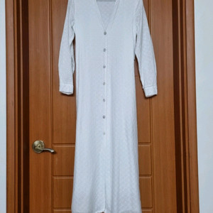 zara 화이트 아일릿 롱 원피스_새 상품