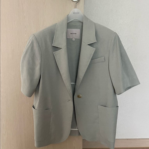 모한 린넨 반팔 자켓