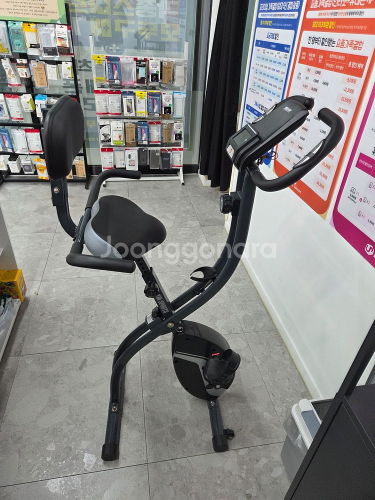 제품명: 멜킨 스마트 폴민 실내자전거 (차콜블랙)--0
