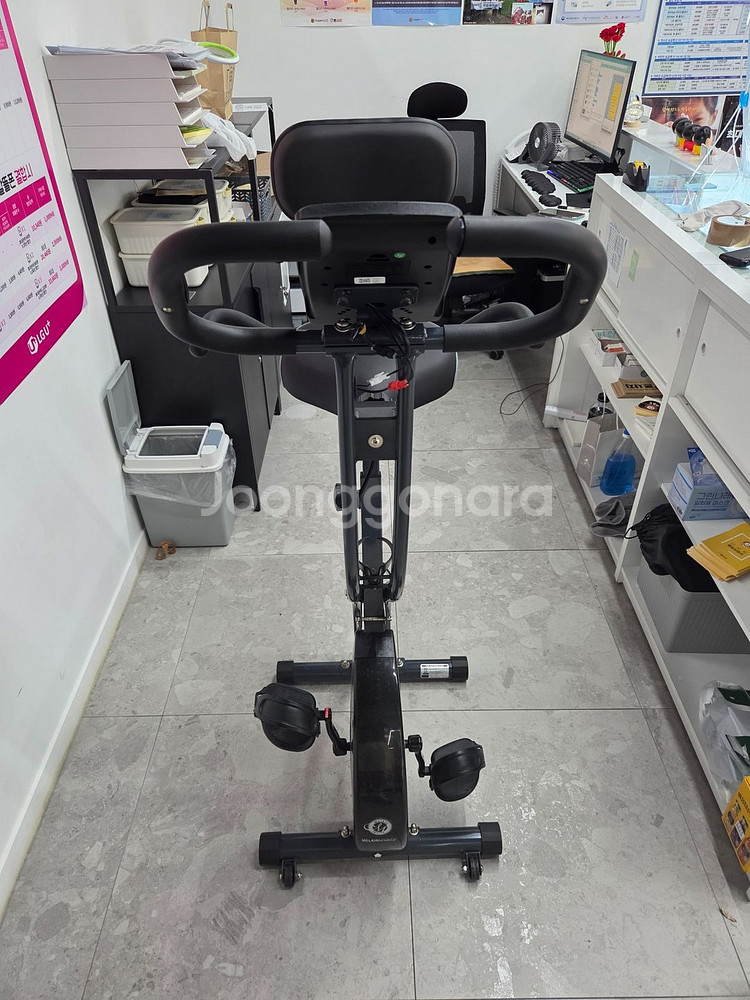 제품명: 멜킨 스마트 폴민 실내자전거 (차콜블랙)--2