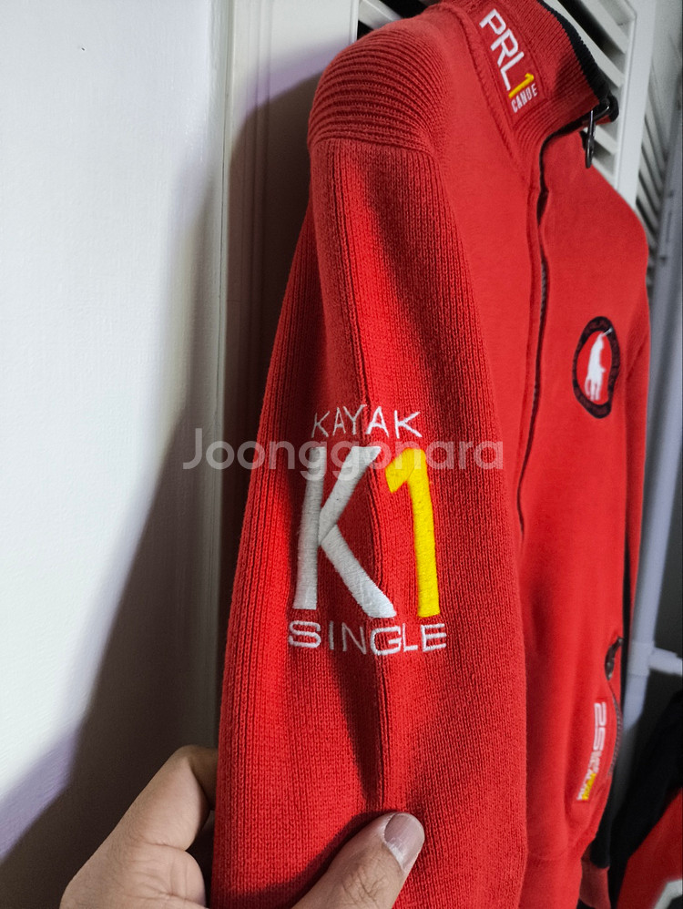 폴로랄프로렌 카약 K1 싱글 플리스집업--1