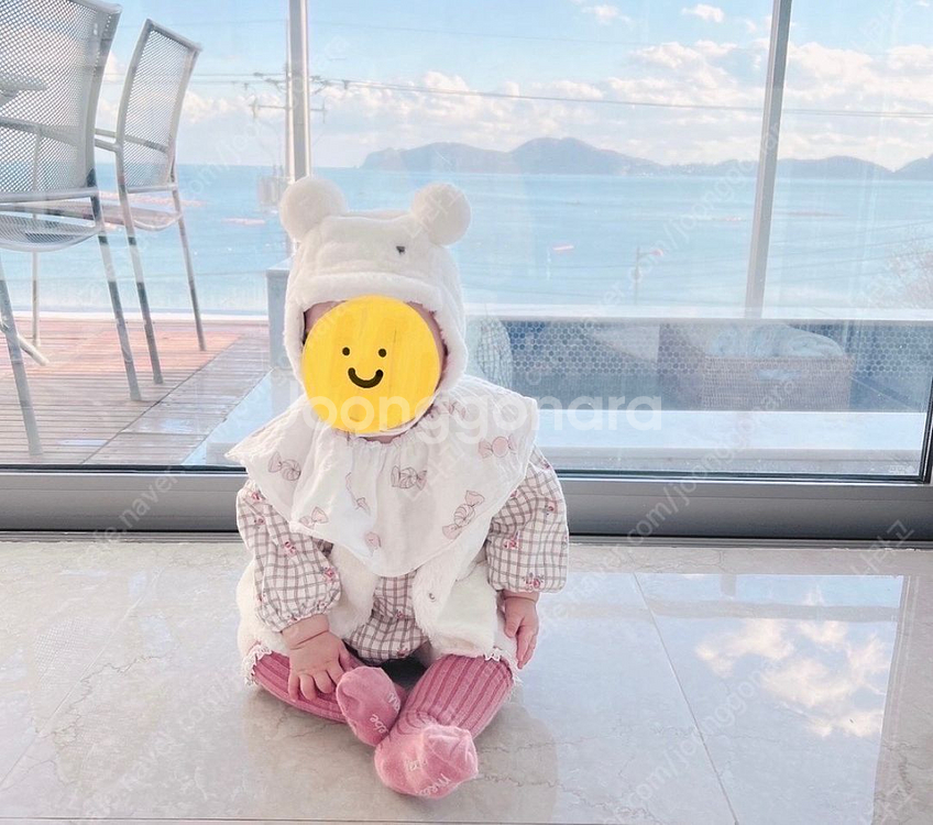 밍크뮤 퍼 베스트 털조끼 90--5