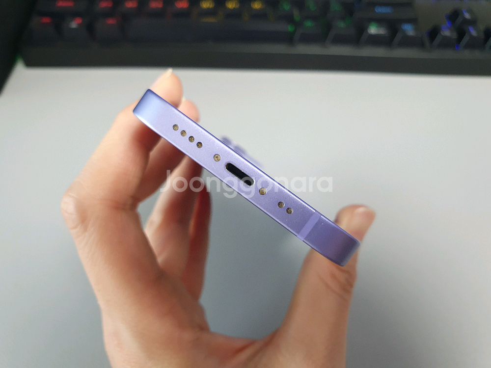 아이폰12 미니 / 128GB / 퍼플--8