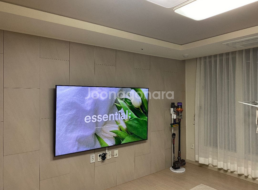 LG QNED 75인치 티비--0