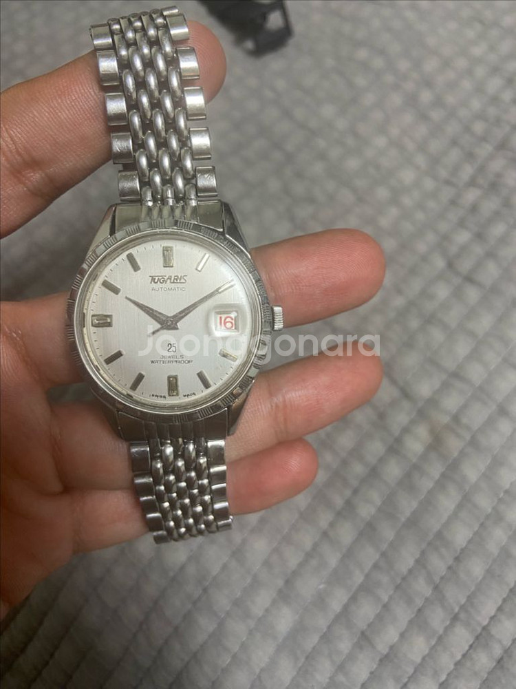 빈티지 투가리스금배꼽오토메틱시계팝니다--0