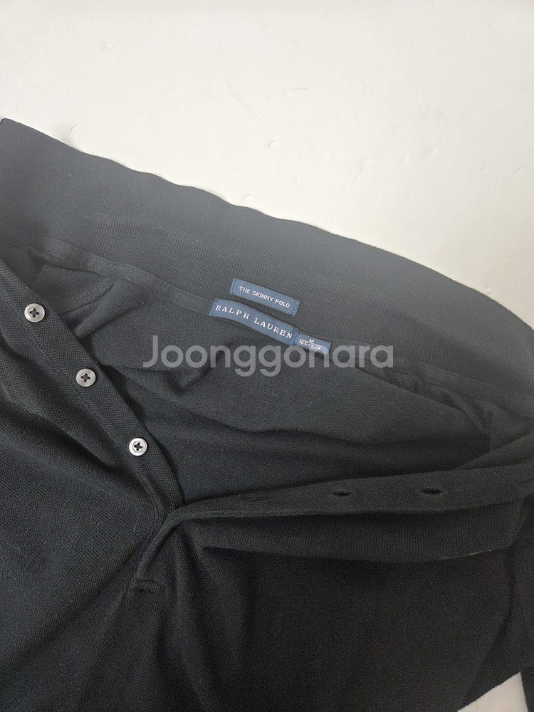 랄프로렌 폴로 긴팔 비즈 장식 원피스 블랙(M)--2