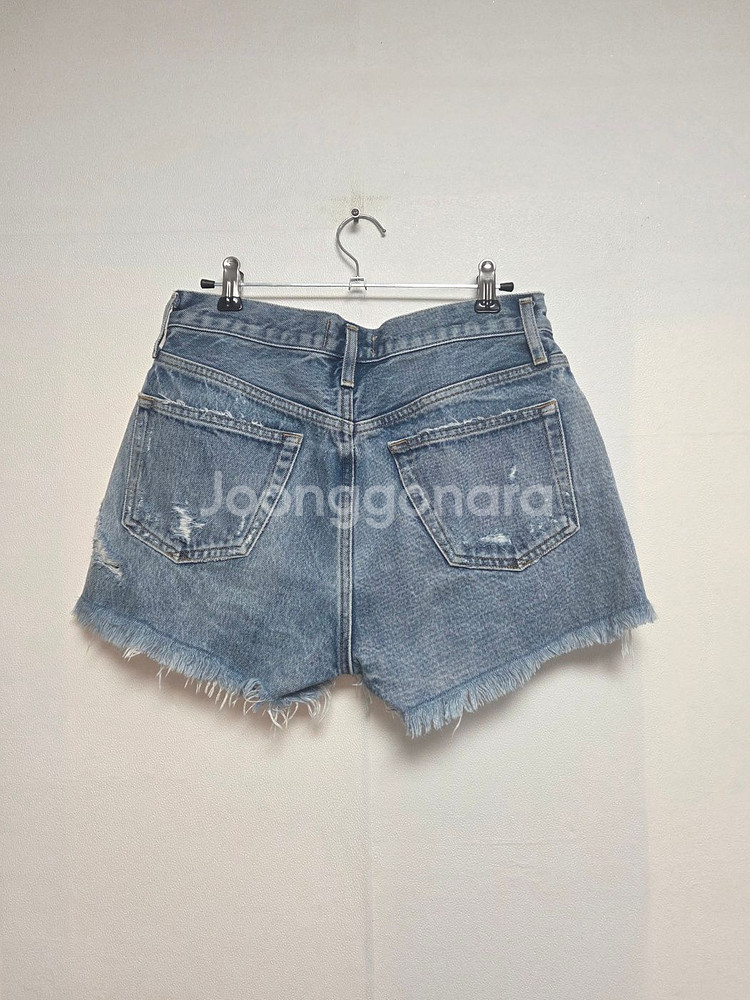 에이골디 여성 빈티지 디자인 청반바지 연블루(24)--1