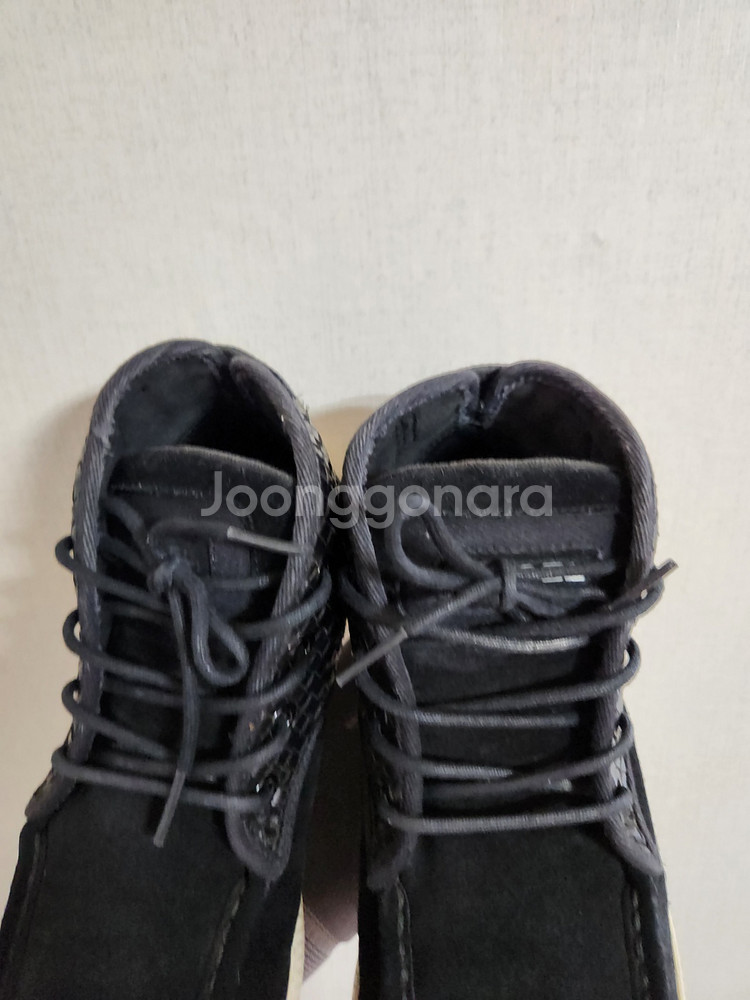 260mm 디젤 카우레더 스니커즈--4