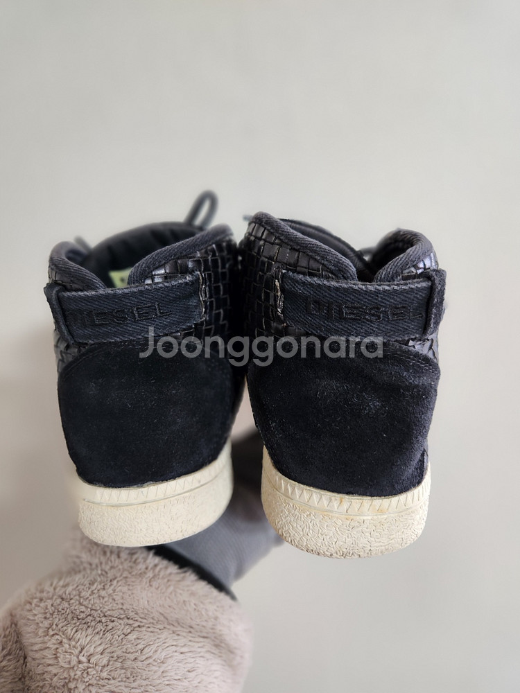 260mm 디젤 카우레더 스니커즈--6