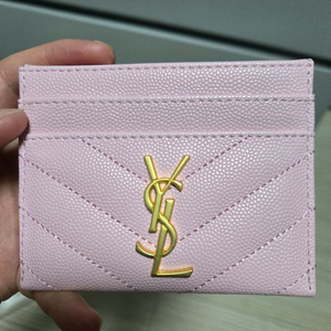 생로랑 카드지갑 (핑크) 새상품