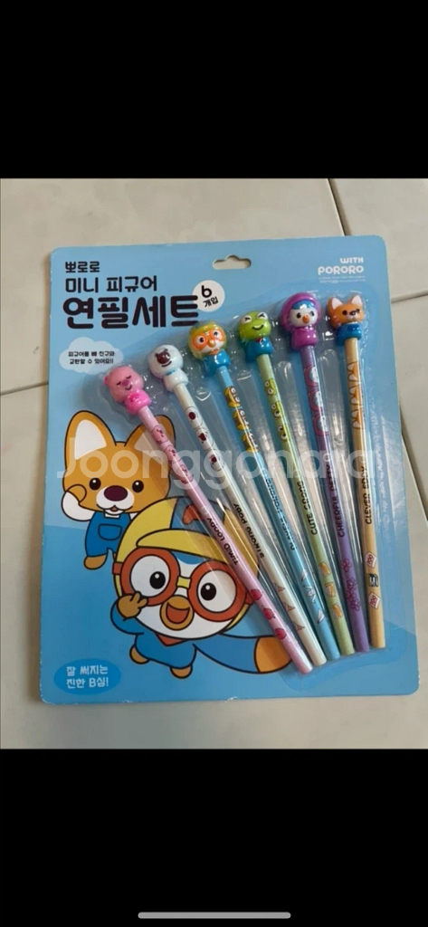뽀로로연필세트--0