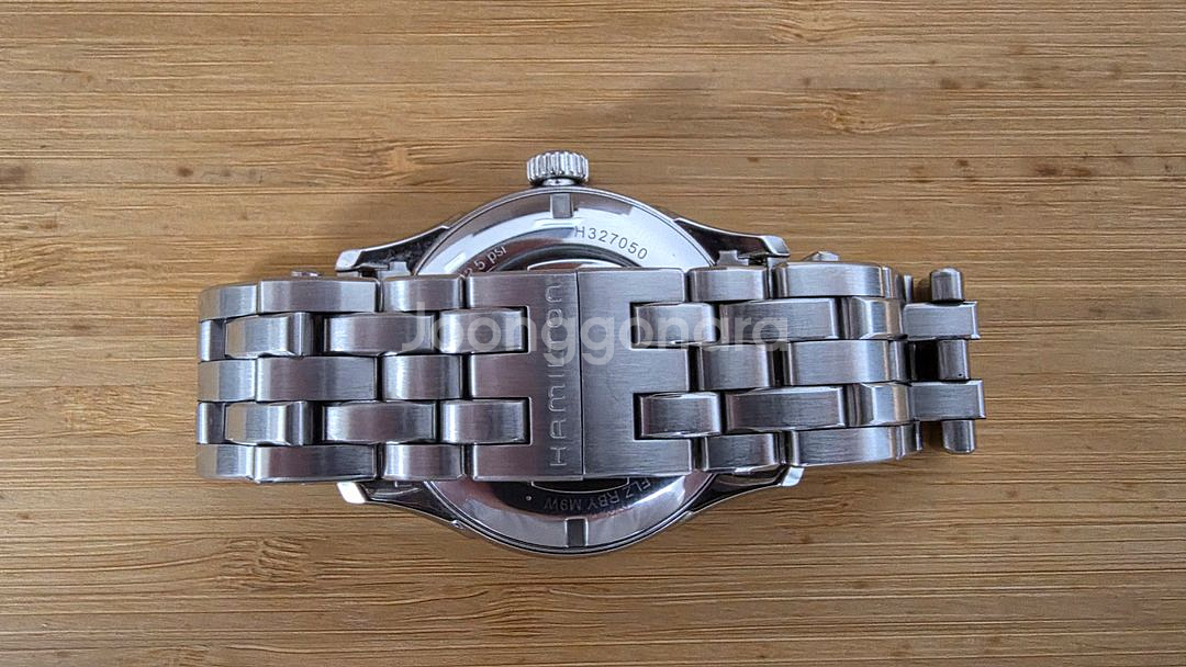 [판매] 해밀턴 재즈마스터 오픈하트 42mm--7