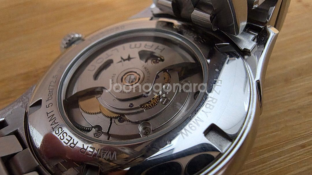 [판매] 해밀턴 재즈마스터 오픈하트 42mm--8