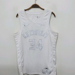 (M) 나이키 NBA 밀워키 농구져지 아데토쿤보 유니폼
