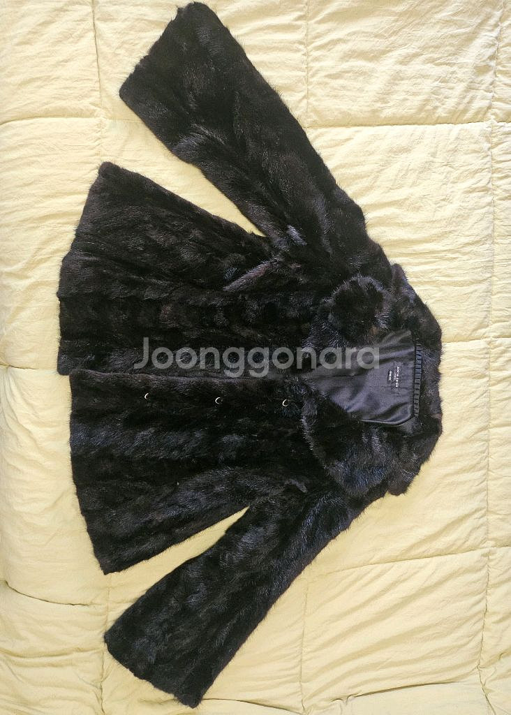 피에르가르뎅 밍크 코트--0