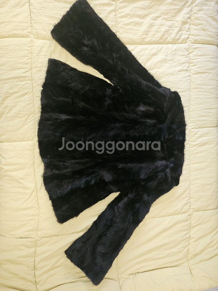 피에르가르뎅 밍크 코트--1