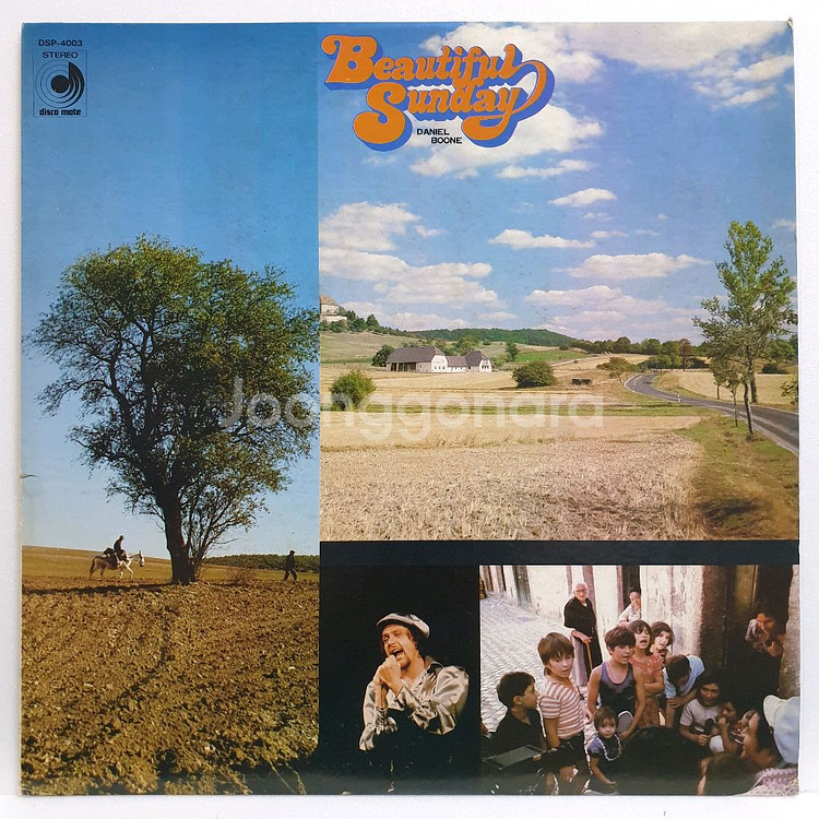 (일본/LP) 다니엘 분 Beautiful Sunday--0